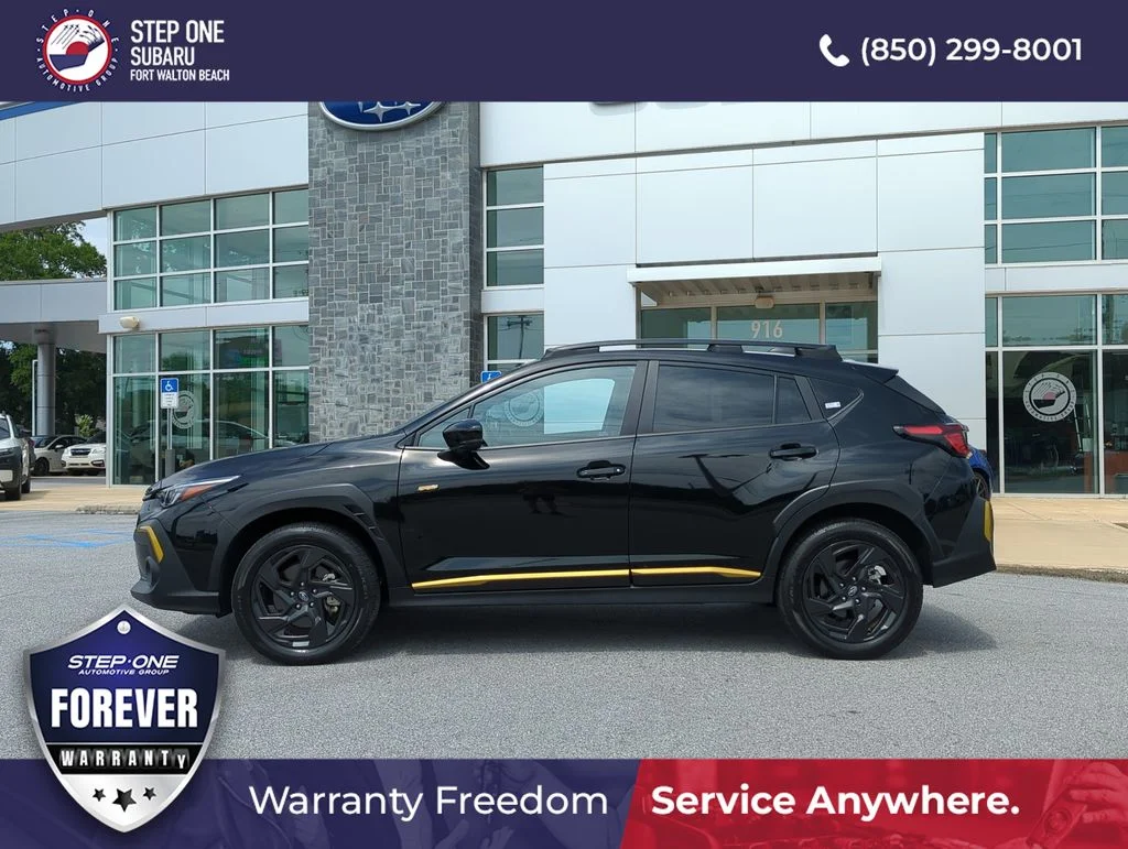 Certified Used 2024 Black Subaru Sport image 4