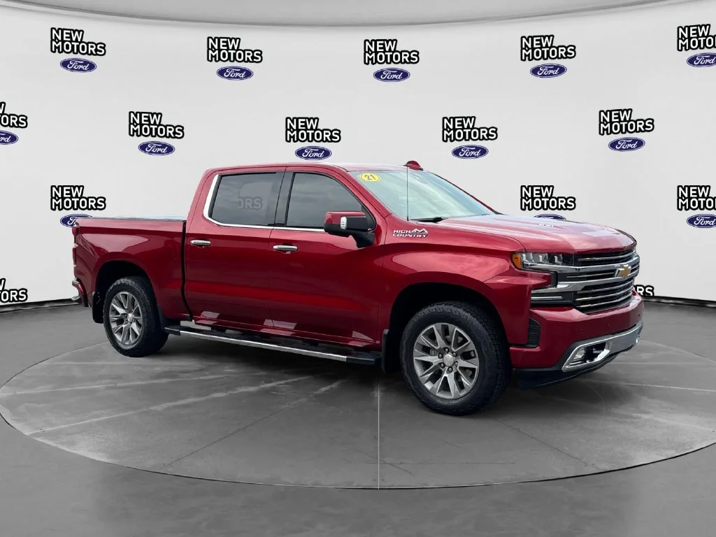 Used 2021 Cherry Red Chevrolet High Country image 8