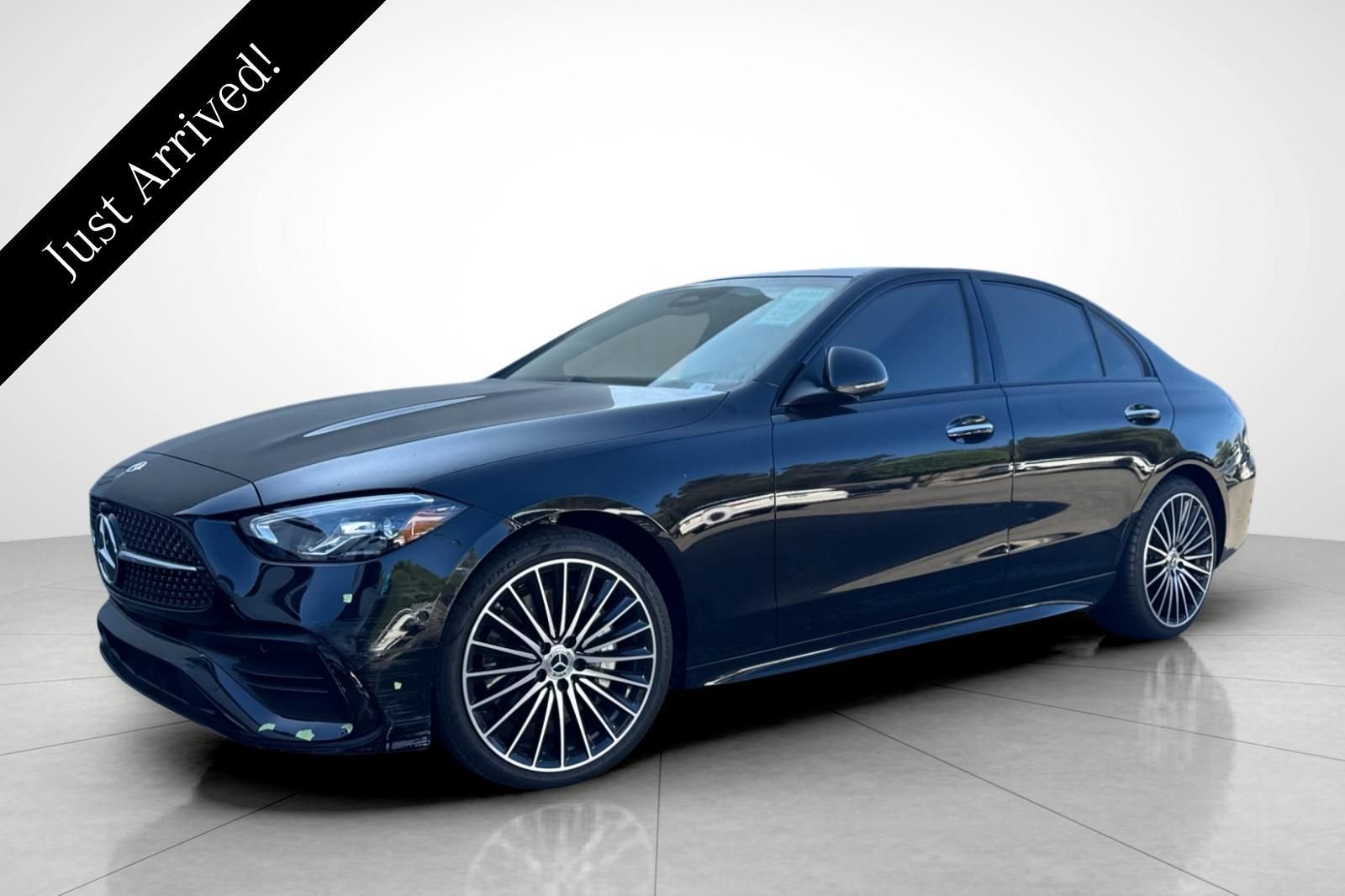 Certified Used 2024 Black Mercedes-Benz C 300 image 1