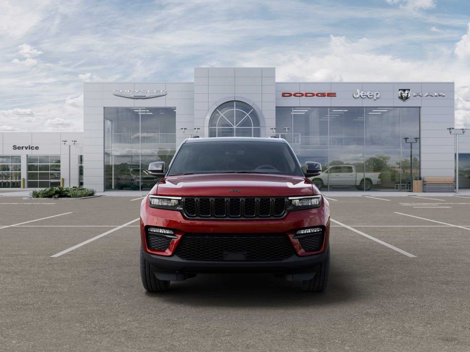 New 2025 Velvet Red Pearl-Coat Exterior Paint Jeep Limited image 6