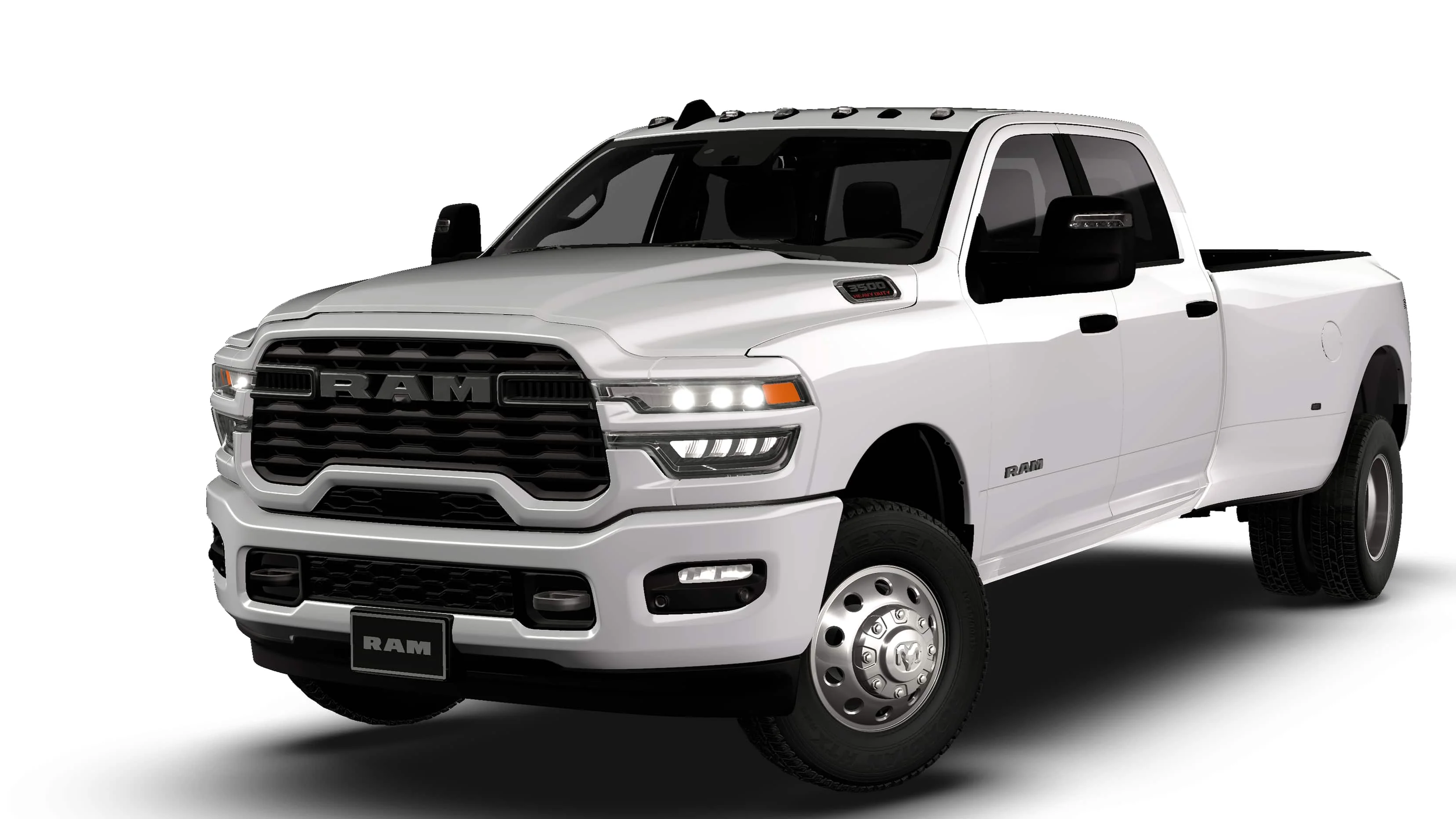 New 2026 Bright White Clear-Coat Exterior Paint RAM BIG HORN image 13
