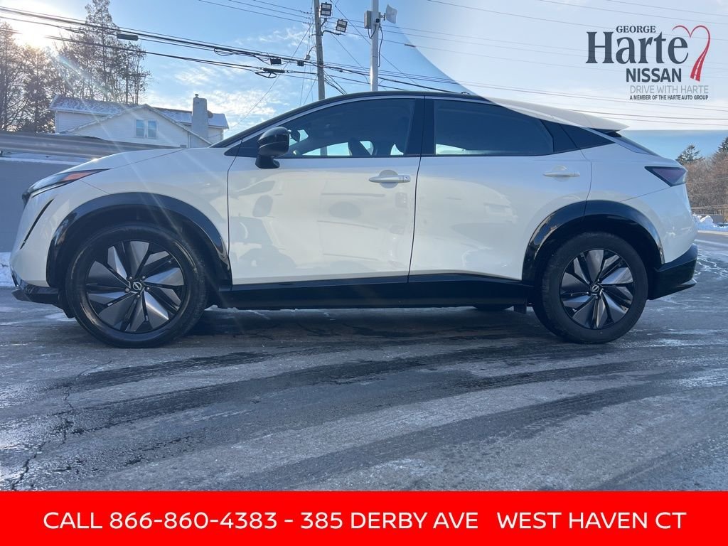 Certified 2023 Nissan Ariya Venture+ with VIN JN1BF0AA0PM409815 for sale in Hartford, CT