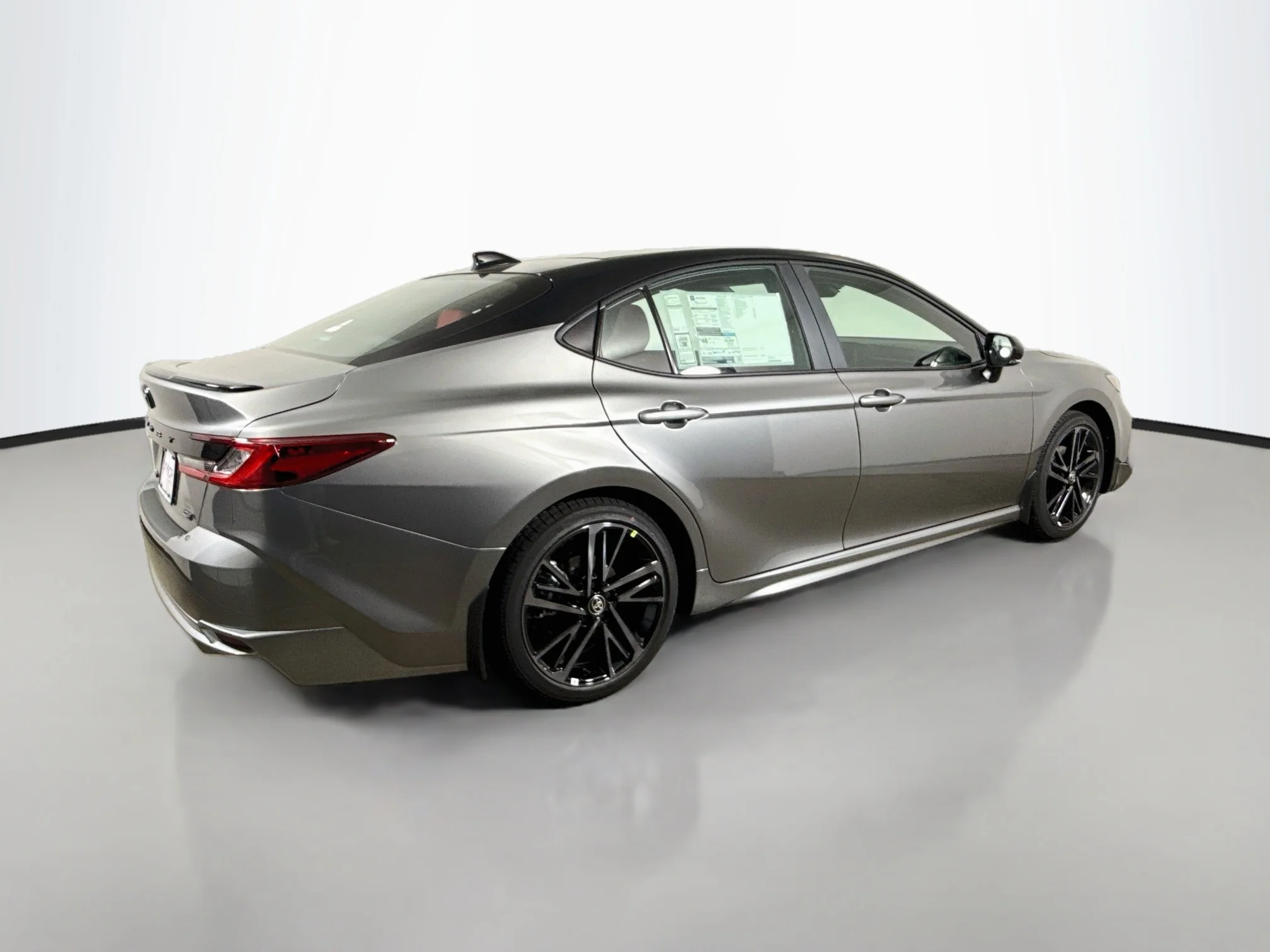 New 2026 Heavy Metal with Midnight Black Metallic roof Toyota XSE image 7