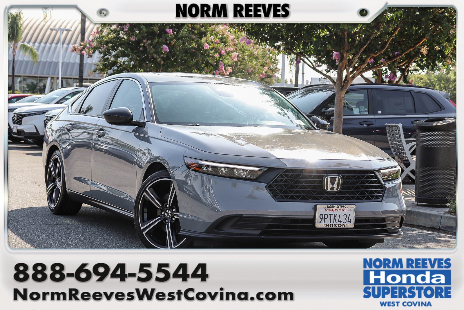 Certified Used 2025 Gray Honda Sport image 1