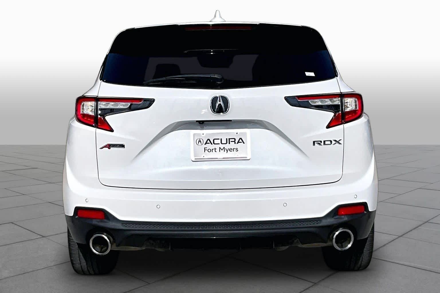 Used 2023 Platinum White Pearl Acura w/A-Spec Package image 5