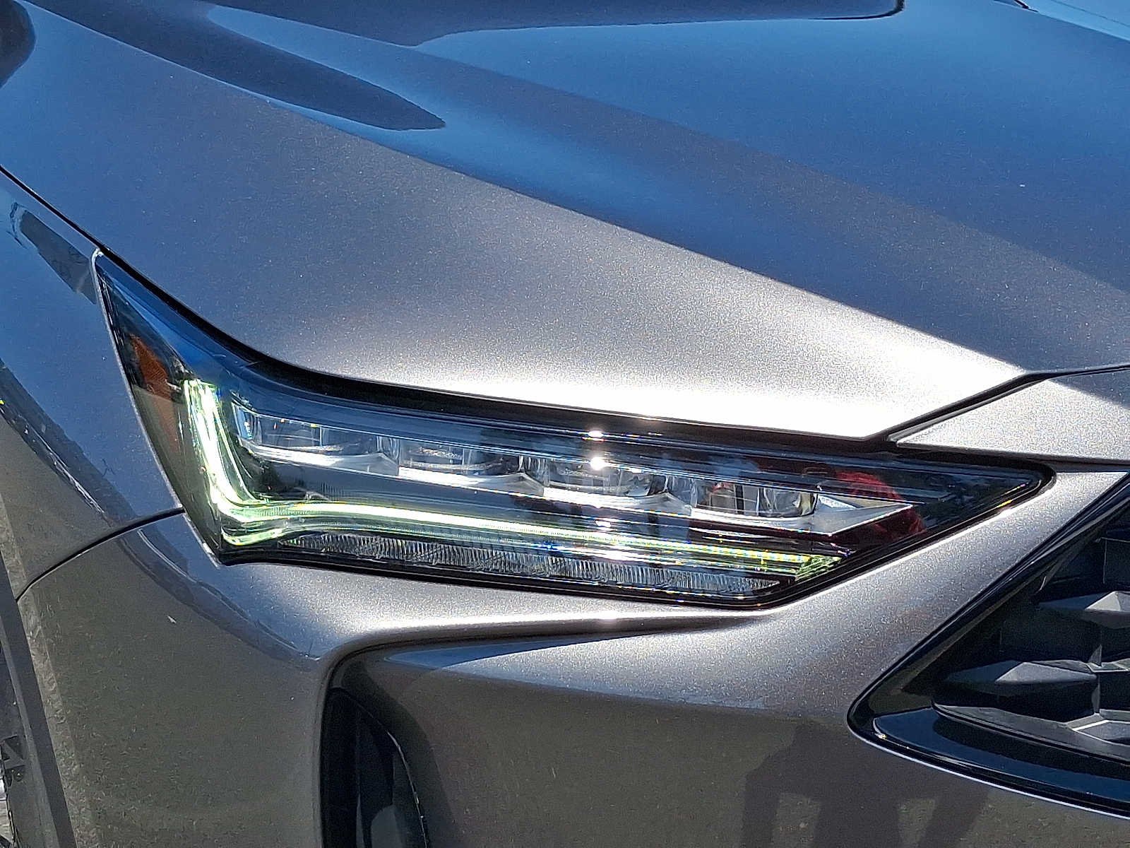 Certified Used 2024 Liquid Carbon Metallic Acura SH-AWD A-SPEC image 10