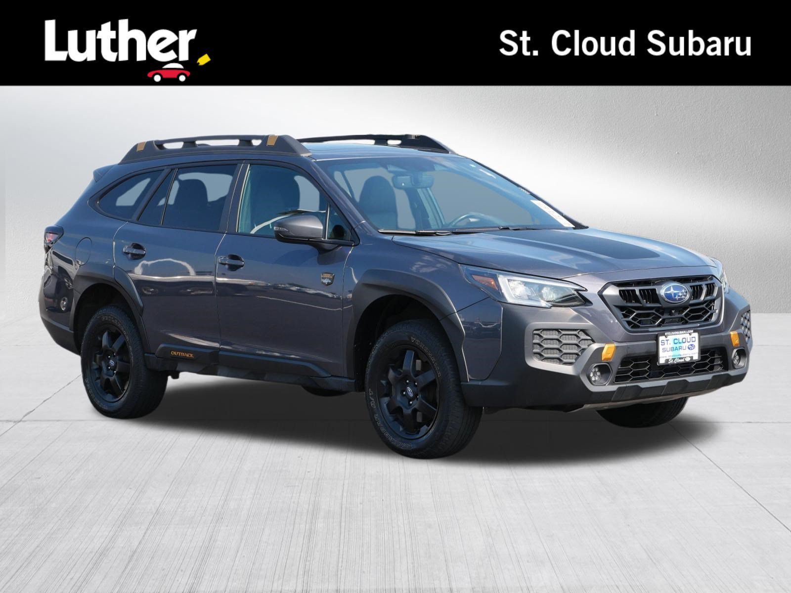 Used 2024 Magnetite Gray Metallic Subaru Wilderness image 1