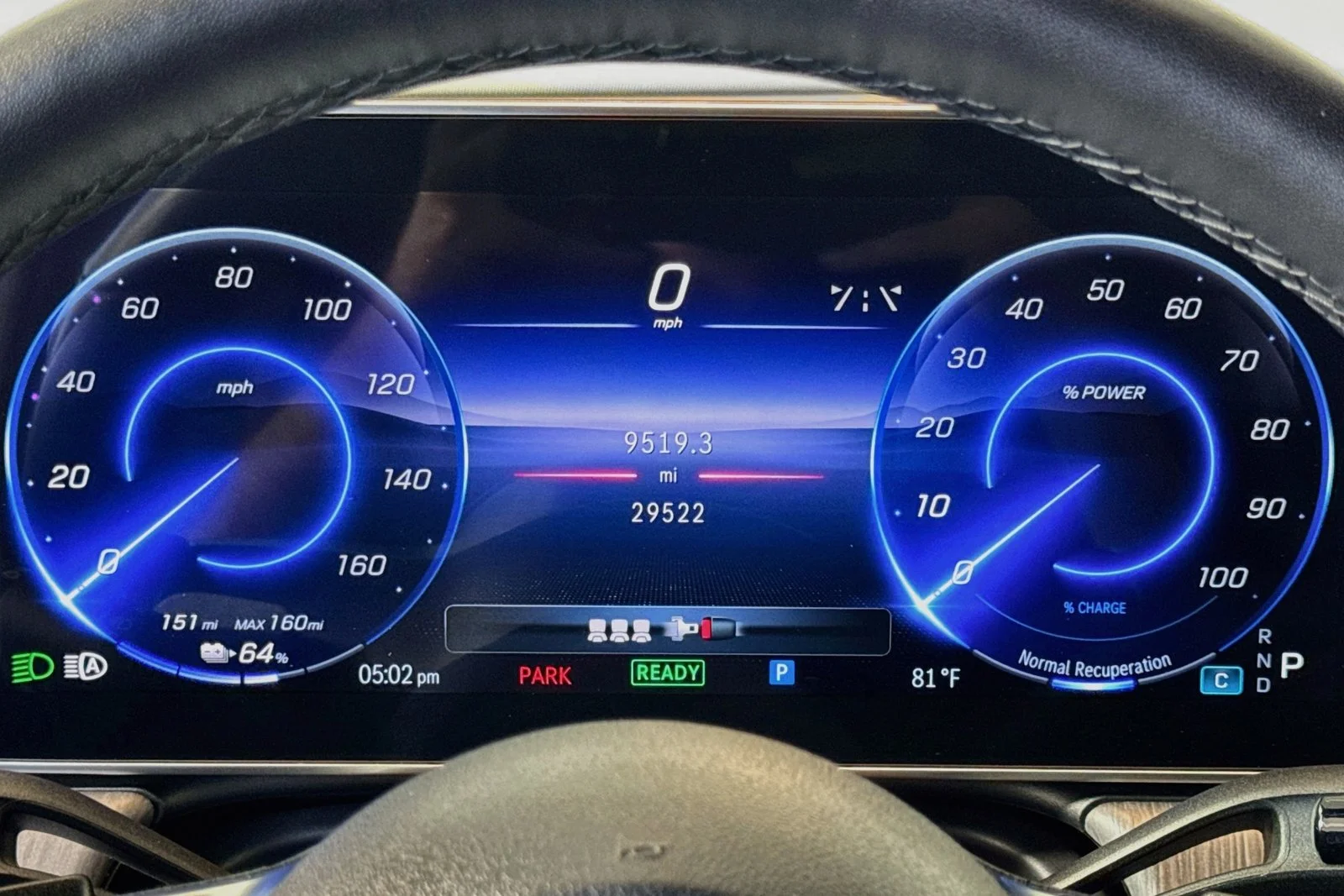 Used 2023 Obsidian Black Metallic Mercedes-Benz EQE 350 image 12