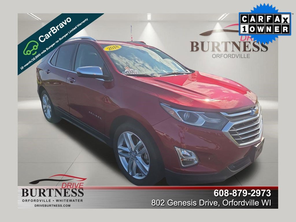 Used 2018 Cajun Red Tintcoat Chevrolet Premier image 1