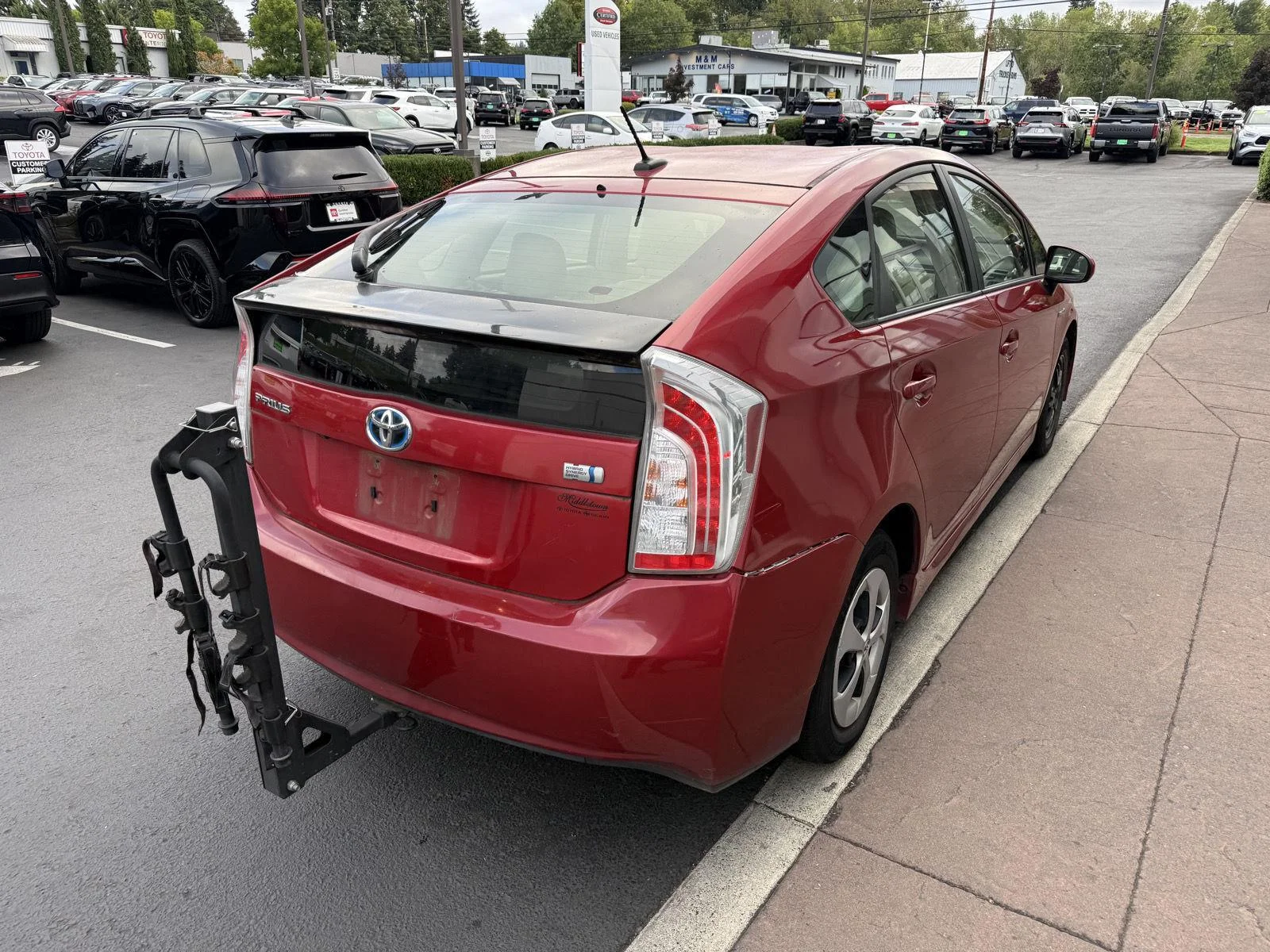 Used 2013 Barcelona Red Metallic Toyota Three image 5