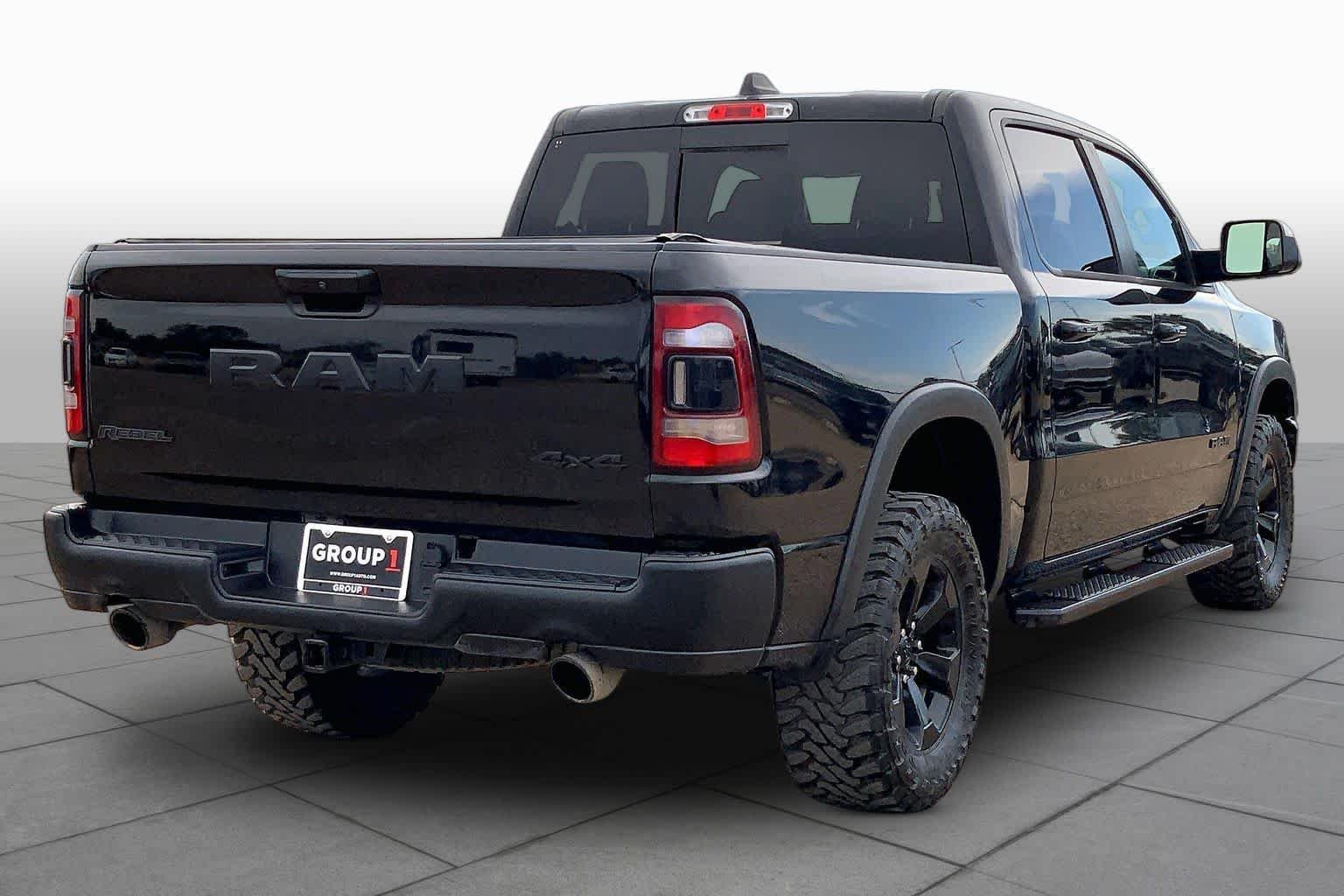 Used 2020 Diamond Black Crystal Pearlcoat Ram Rebel image 13