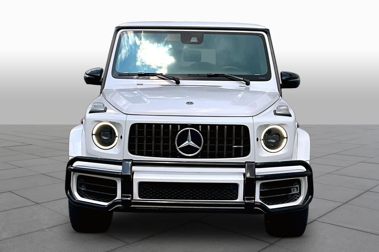 Used 2023 MANUFAKTUR Moonlight White Metallic Mercedes-Benz AMG® G 63 image 4