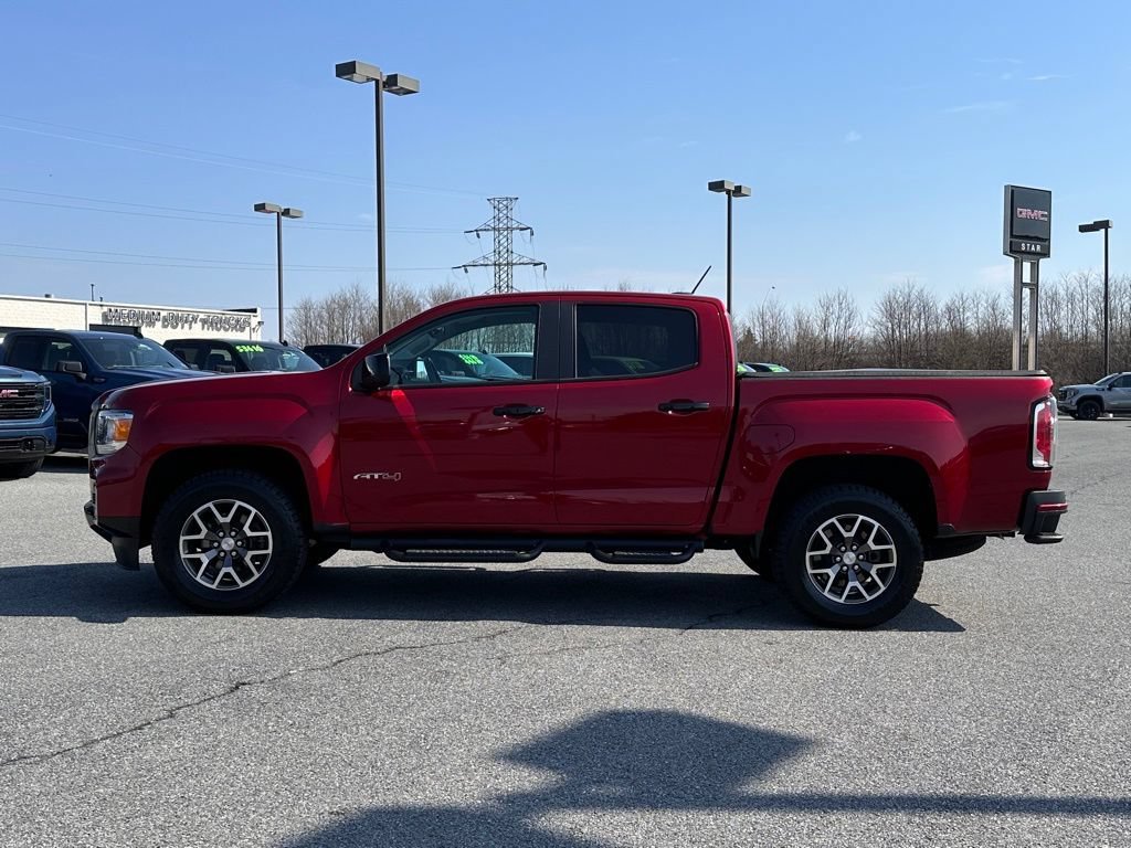 Used 2021 Cayenne Red Tintcoat GMC AT4 - Leather image 6