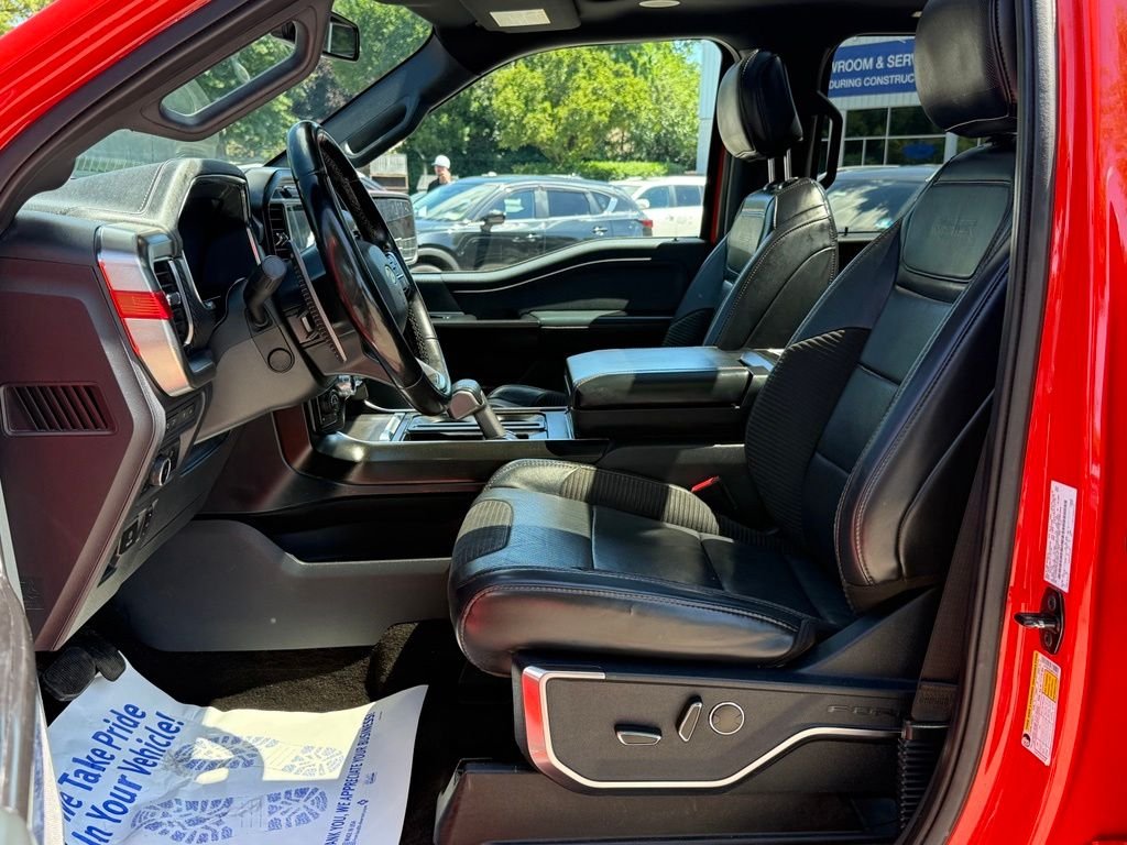 Used 2021 Orange Ford Raptor image 26