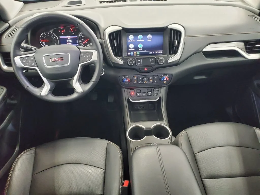Used 2020 BLUE EMERALD METALLIC GMC SLT image 24