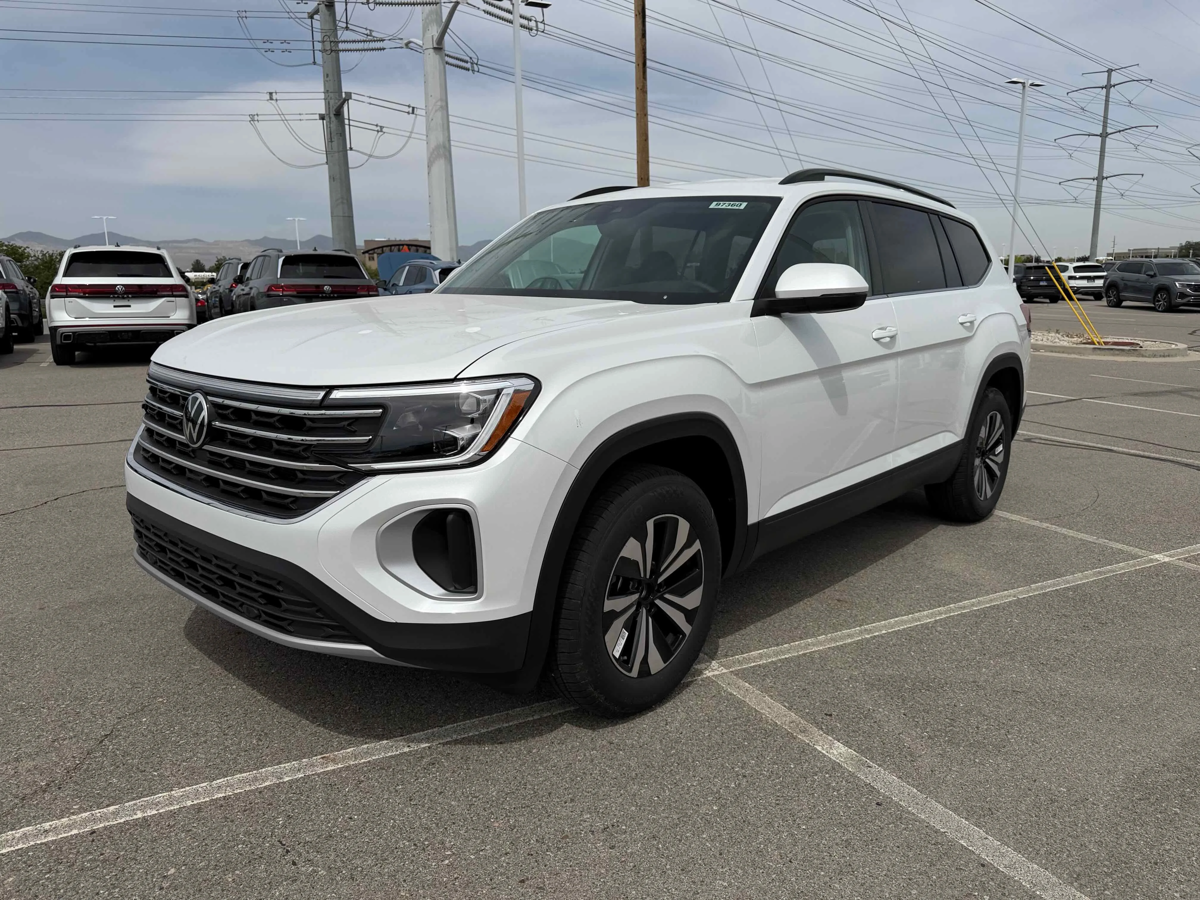 New 2026 Opal White Volkswagen 2.0T SE image 12