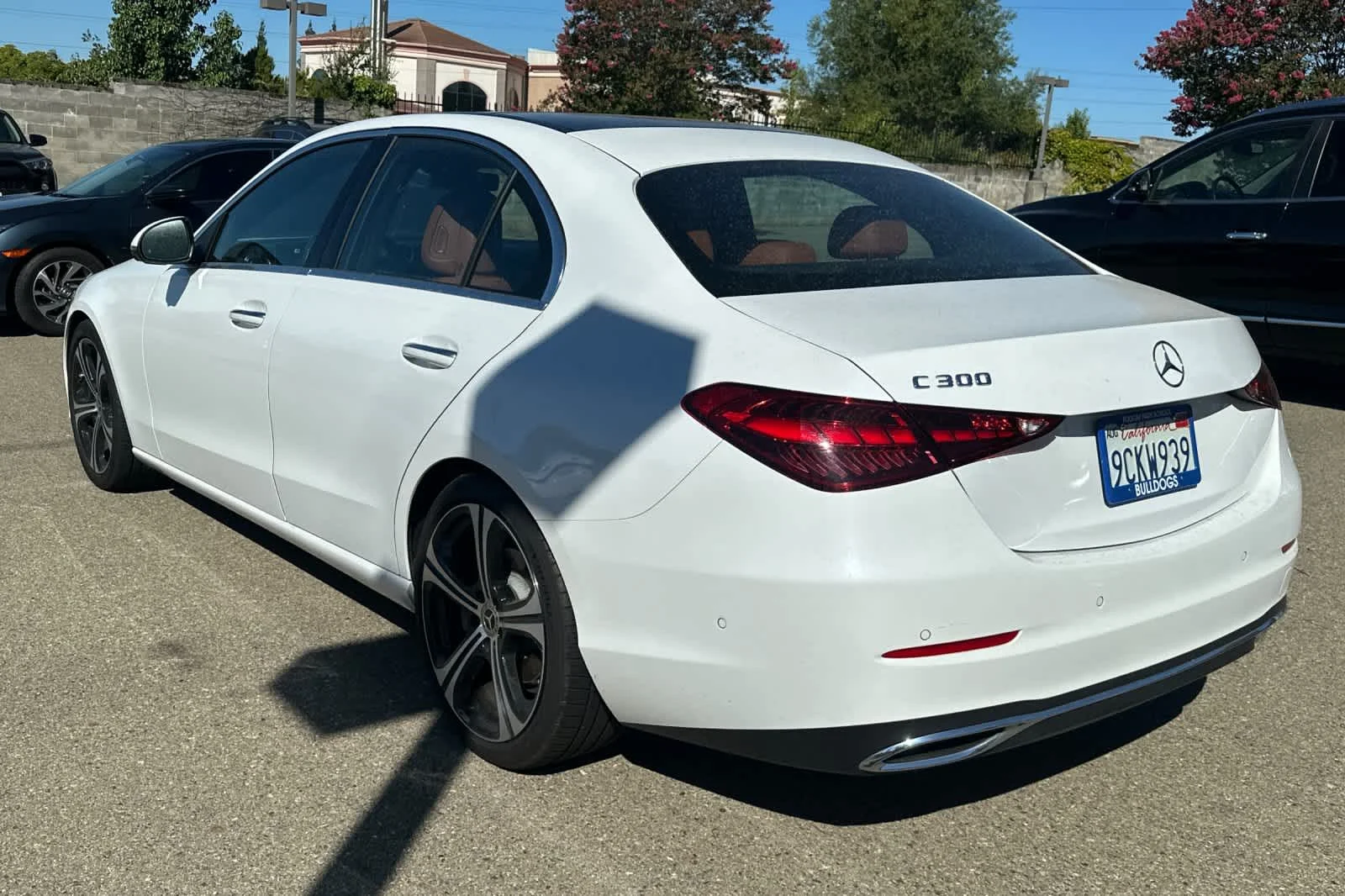 Used 2022 MANUFAKTUR Moonlight White Metallic Mercedes-Benz C 300 image 4