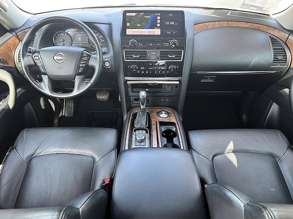 Used 2022 Aspen White TriCoat Pearl Nissan SL image 18