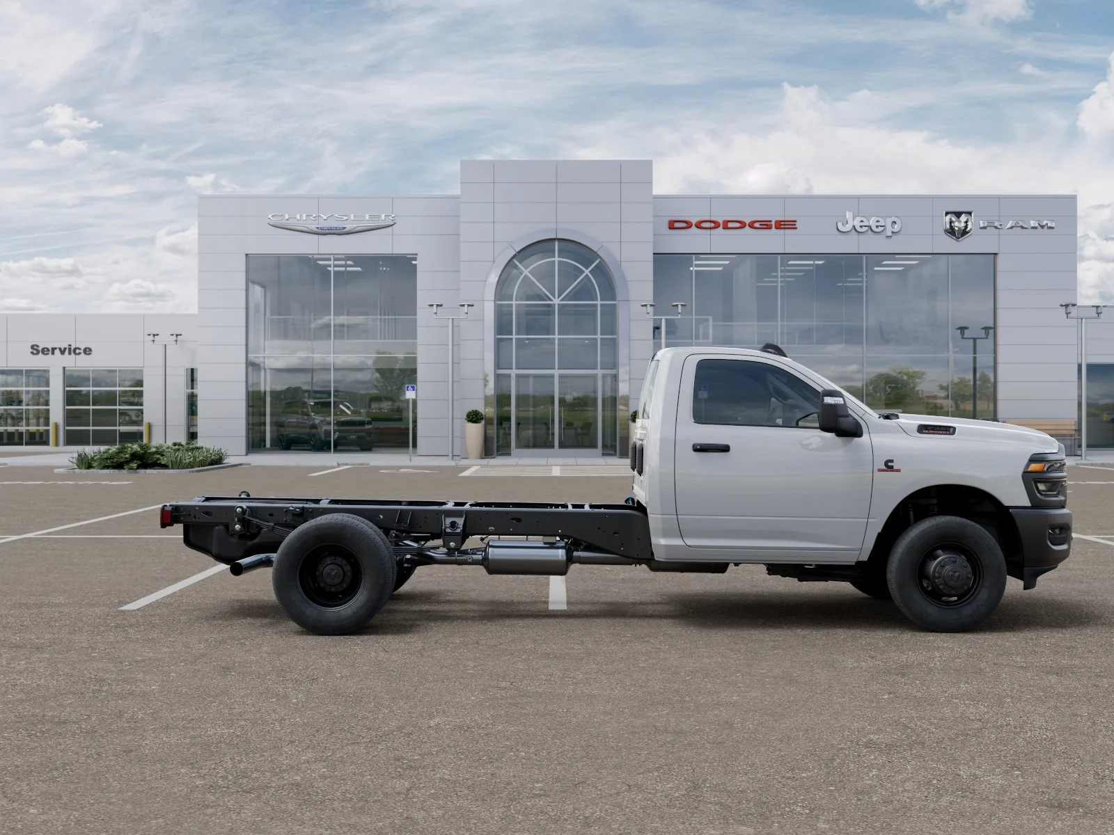 New 2026 Bright White Clearcoat RAM Tradesman image 48