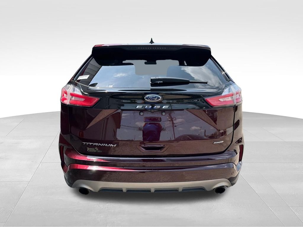 Used 2023 Red Ford Titanium image 4