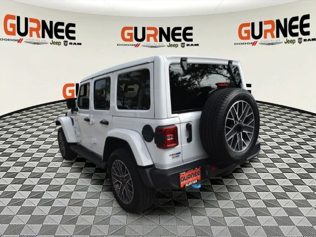 Used 2023 White Jeep Sahara 4xe image 6