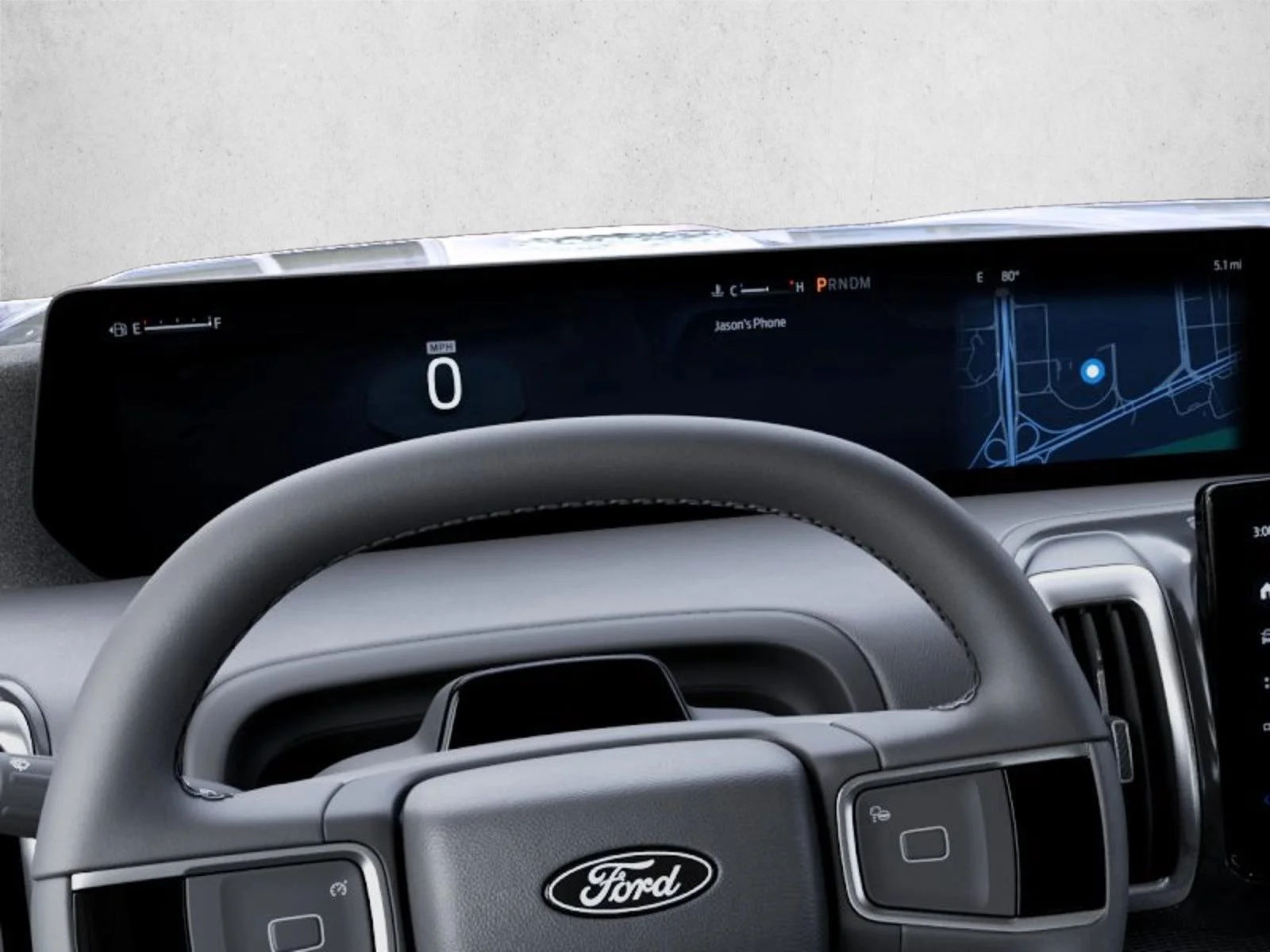 New 2027 Agate Black Metallic Ford Platinum image 13