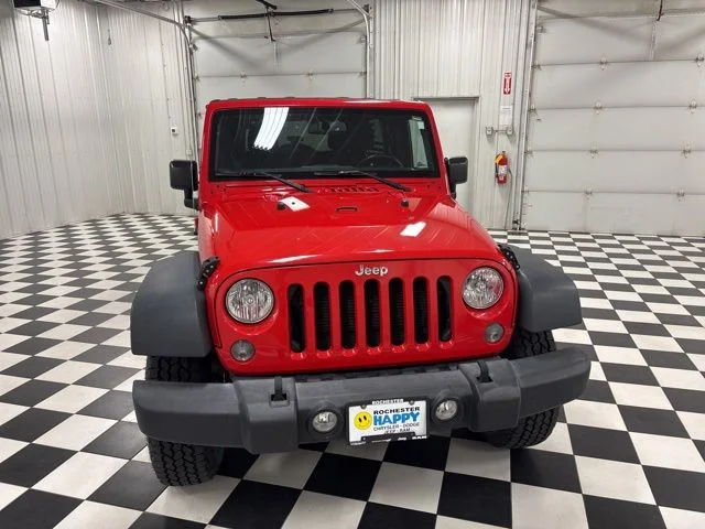 Used 2015 Jeep Wrangler Unlimited Sport with VIN 1C4BJWDG3FL566631 for sale in Rochester, Minnesota