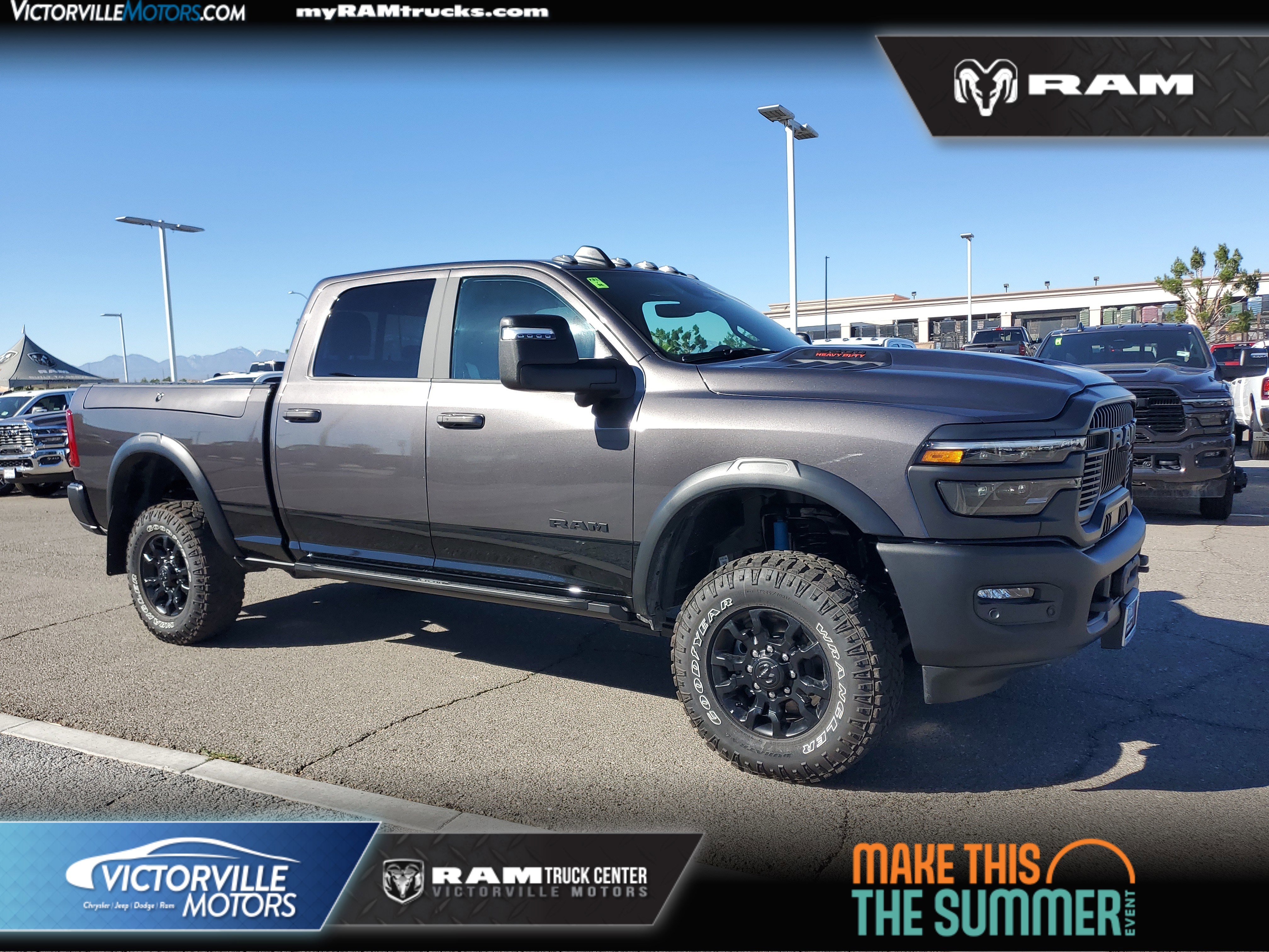 New 2026 Granite Crystal Metallic Clear-Coat Exterior Paint RAM Power Wagon image 1