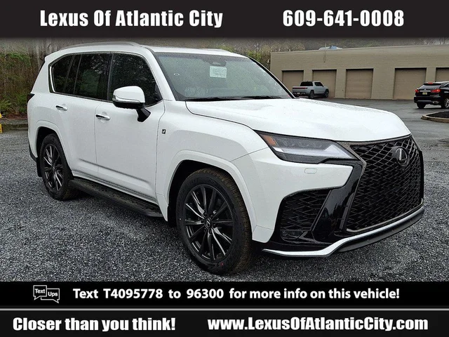 2026 Lexus LX 600 F SPORT HANDLING