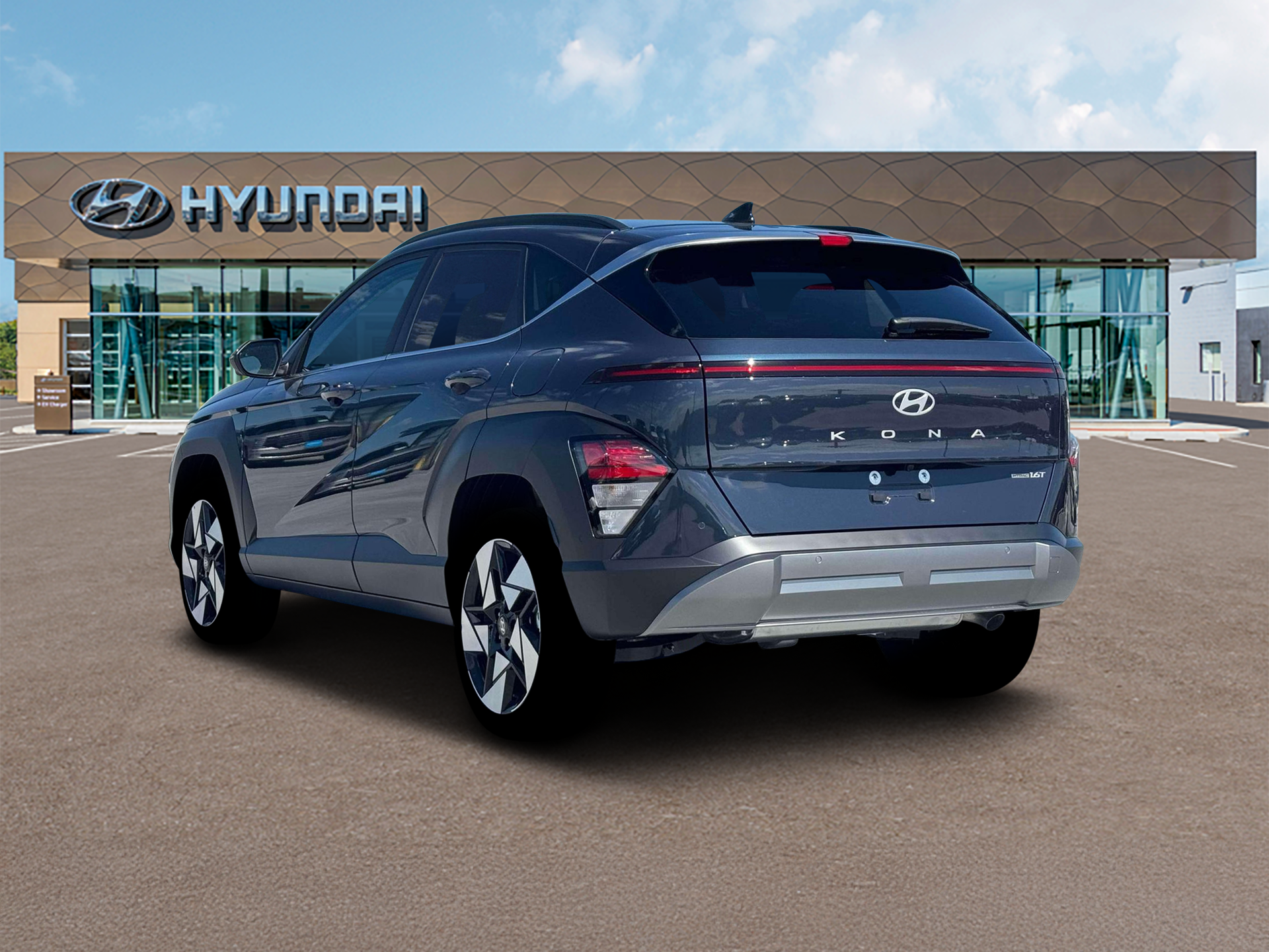 New 2026 Blue Hyundai Limited AWD image 5