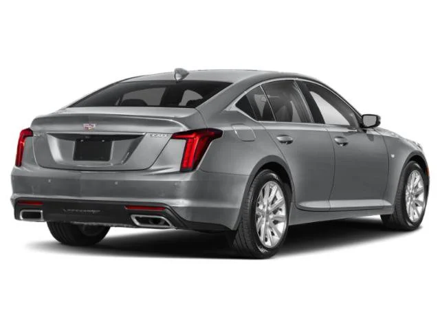 Used 2023 Argent Silver Metallic Cadillac Premium Luxury image 2