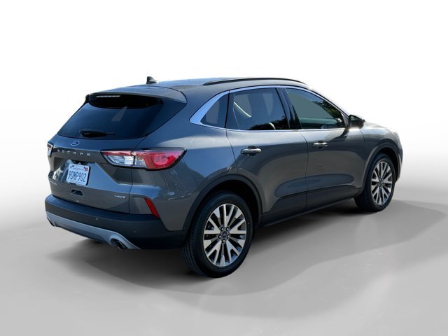 Certified Used 2022 Gray Metallic Ford Titanium image 5