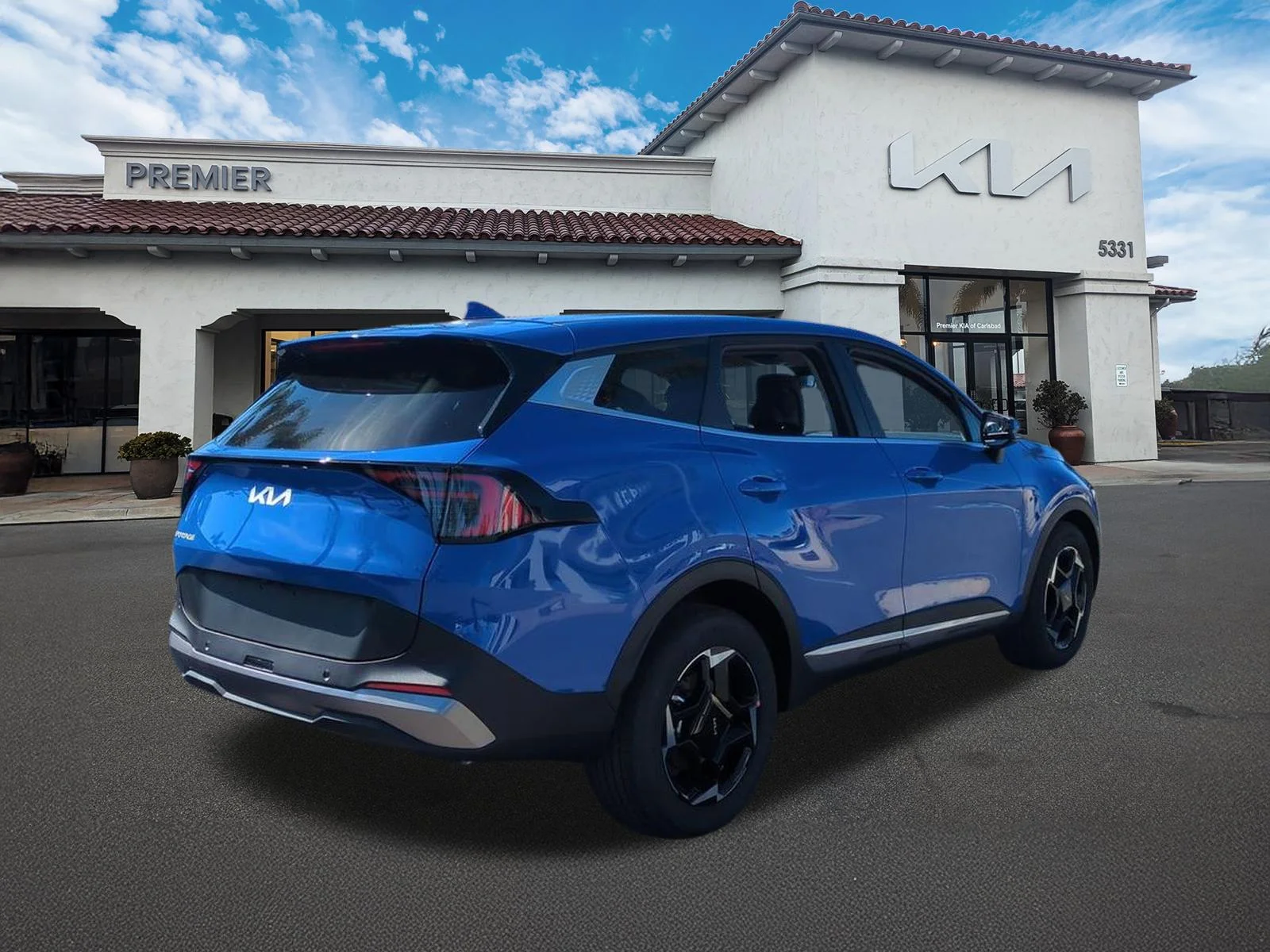 New 2026 Nebular Blue Kia EX image 8
