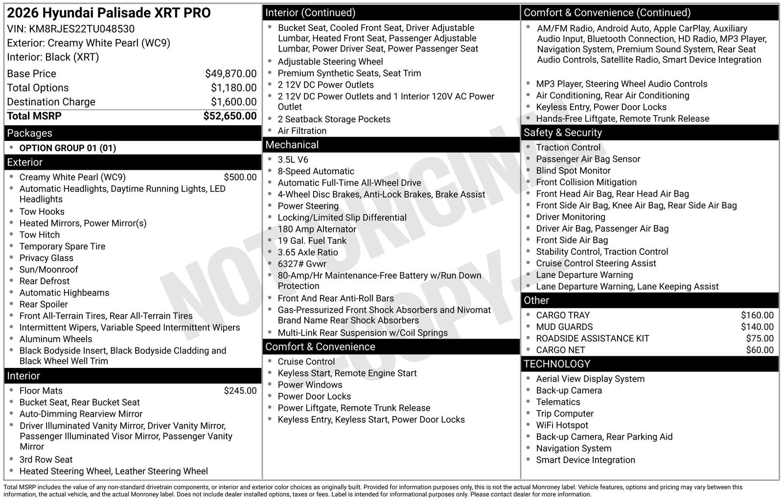 2026 Hyundai Palisade XRT Pro - Photo 8