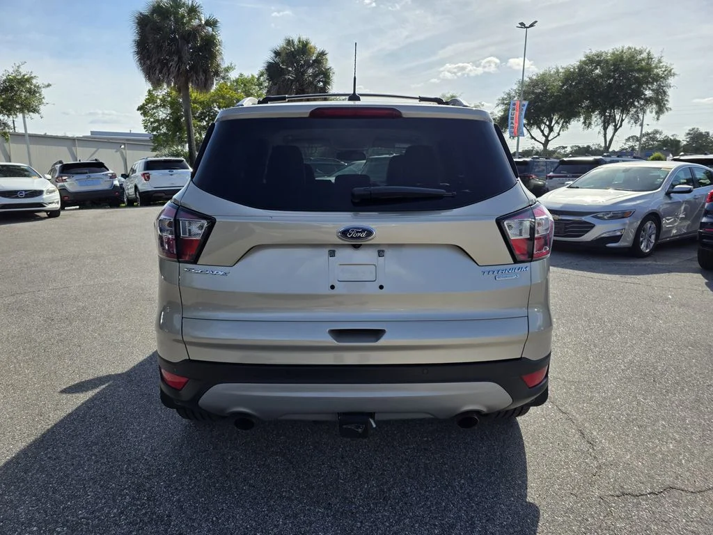 Used 2017 Gold Ford Titanium image 4