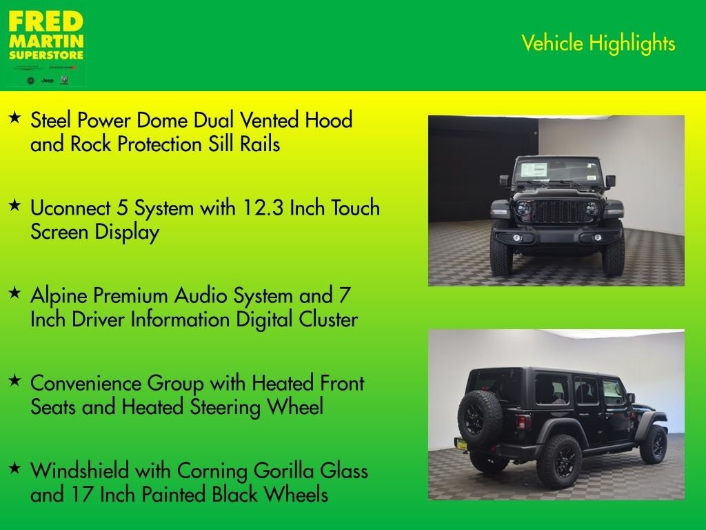 New 2026 Black Clear-Coat Exterior Paint Jeep Willys image 14