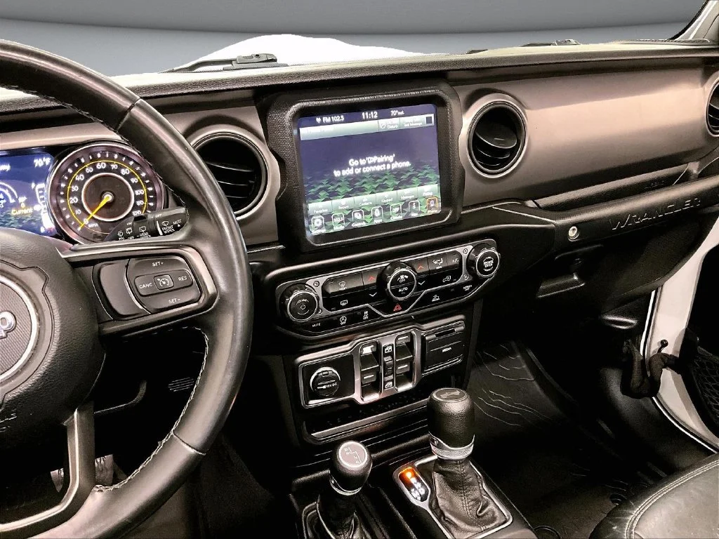 Used 2021 White Jeep Unlimited Sport S image 9