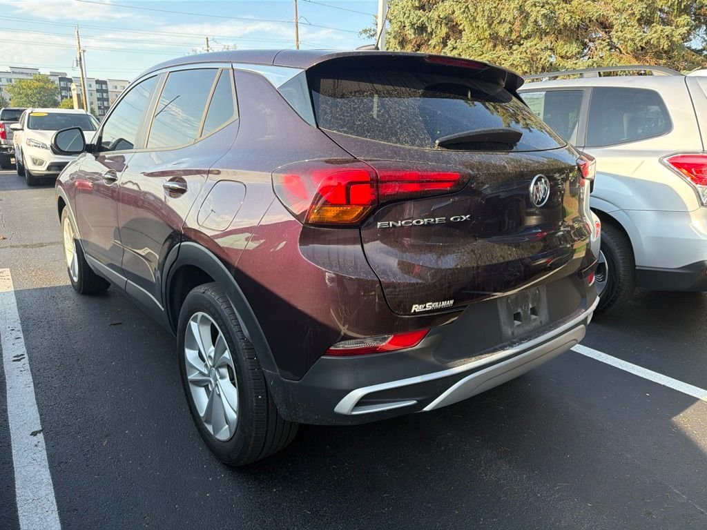 Used 2021 Black Currant Buick Preferred image 2