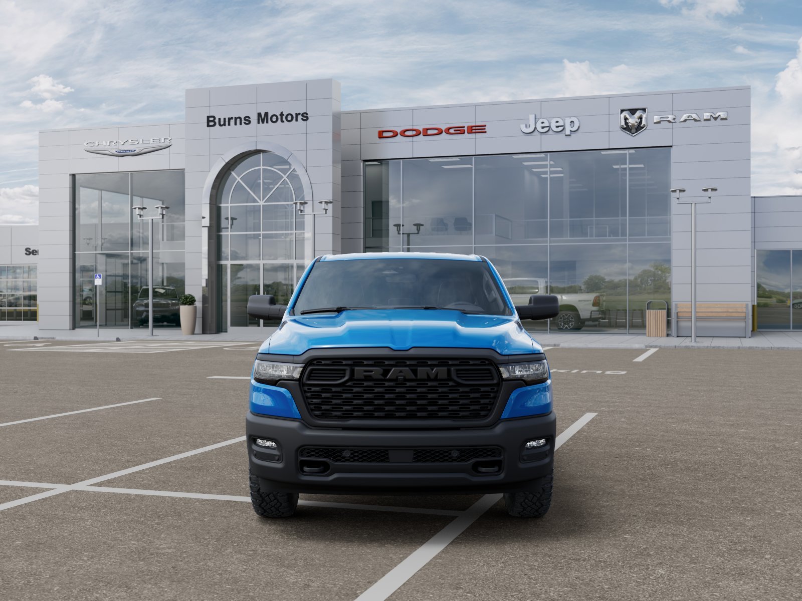 New 2026 Hydro Blue Pearl-Coat Exterior Paint RAM Warlock image 32