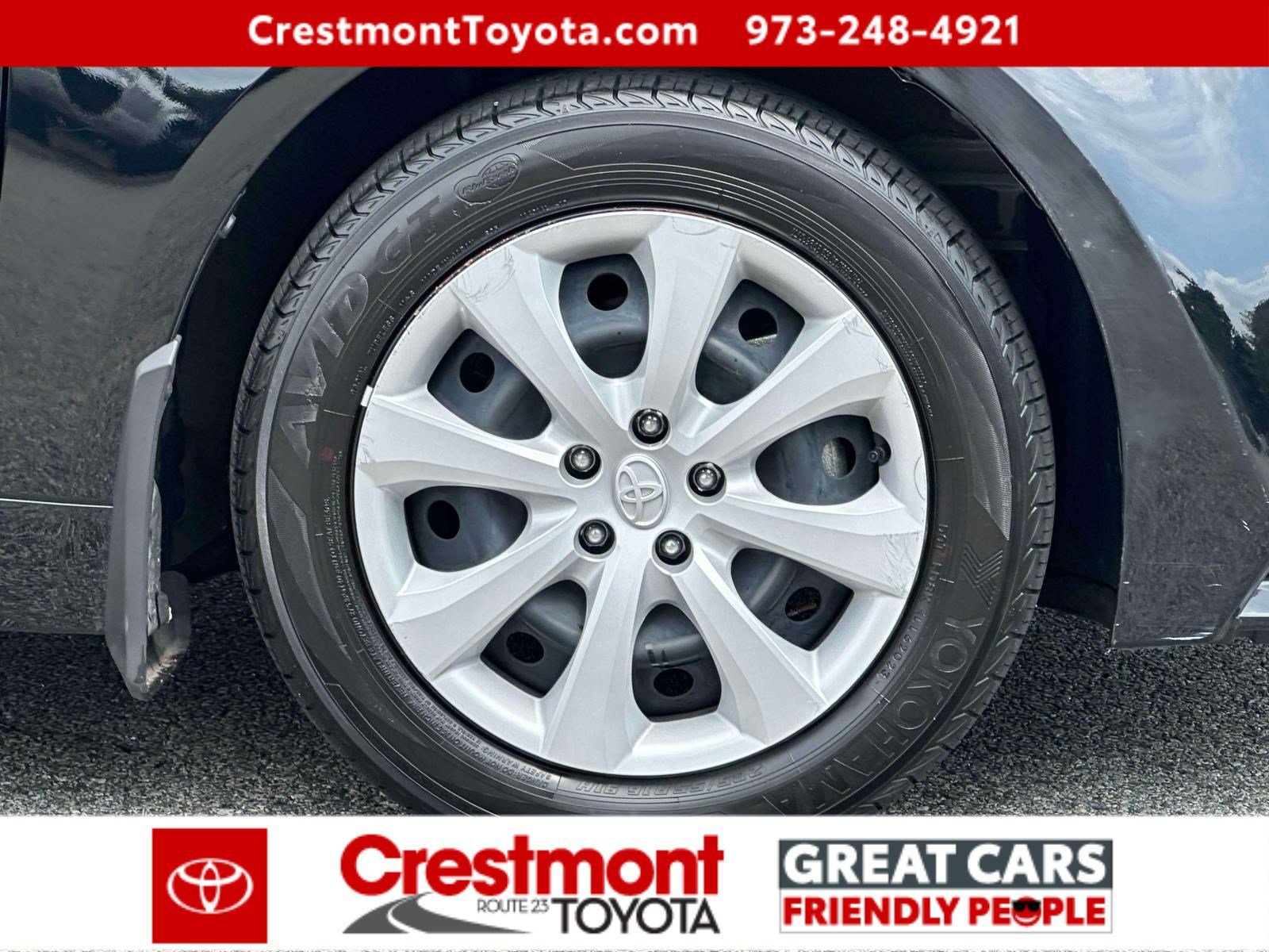 Certified Used 2023 Midnight Black Metallic Toyota LE image 6
