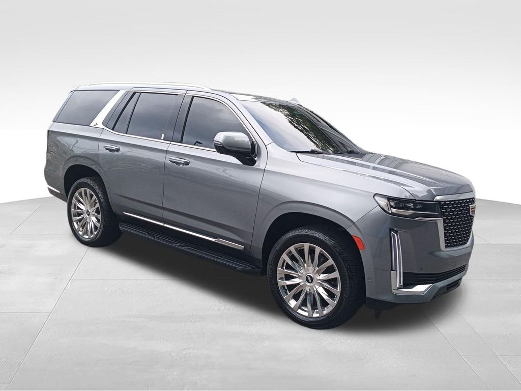 Used 2021 Gray Cadillac Premium Luxury image 7