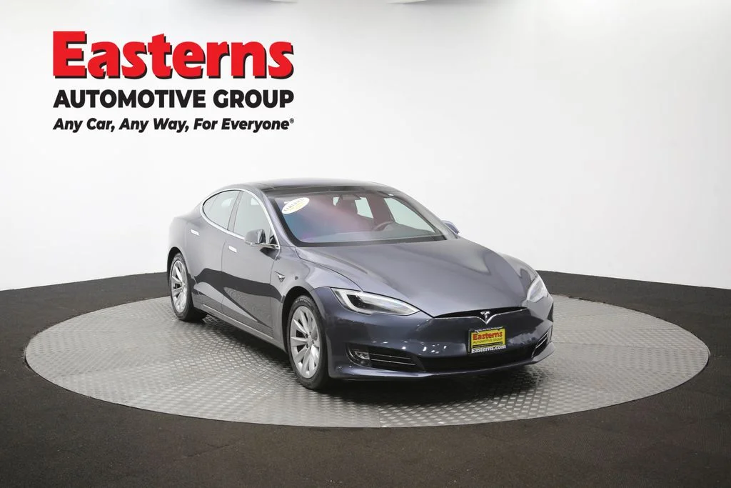 Used 2017 Gray Tesla 90D image 46