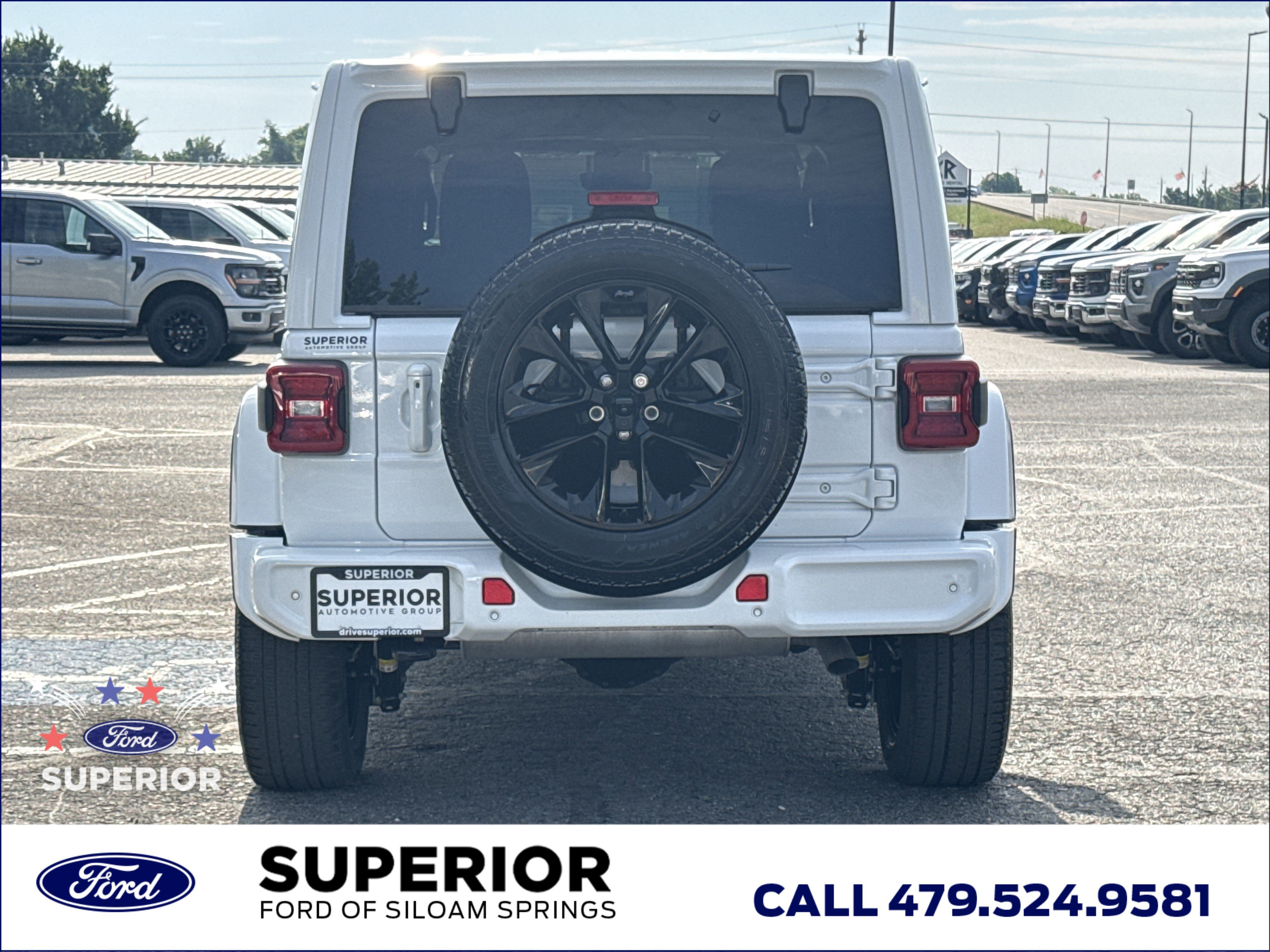Used 2021 Bright White Clearcoat Jeep Unlimited Sahara High Altitude 4WD image 5