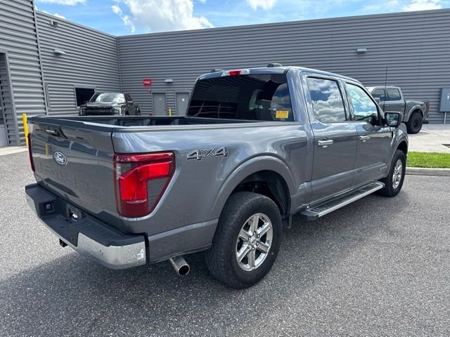 Used 2024 Carbonized Gray Metallic Ford XLT image 7