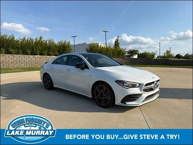 Used 2020 Polar White Mercedes-Benz CLA 35 AMG® image 1