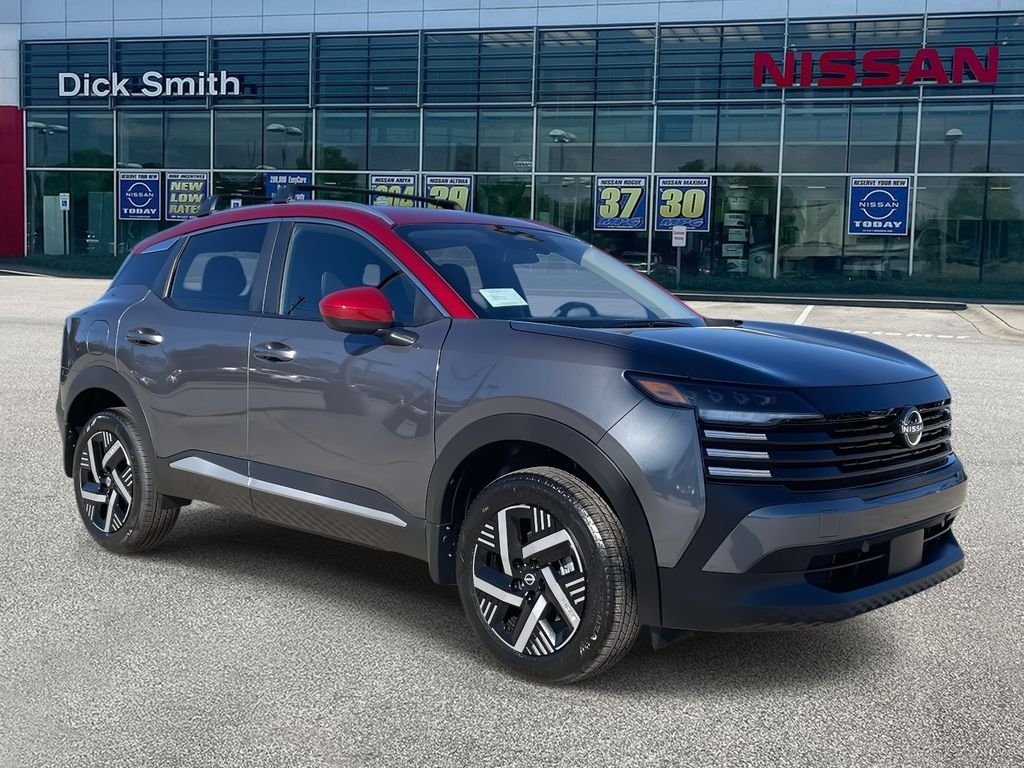 New 2026 Gun Metallic / Scarlet Ember Tintcoat Two-tone Nissan SV image 1