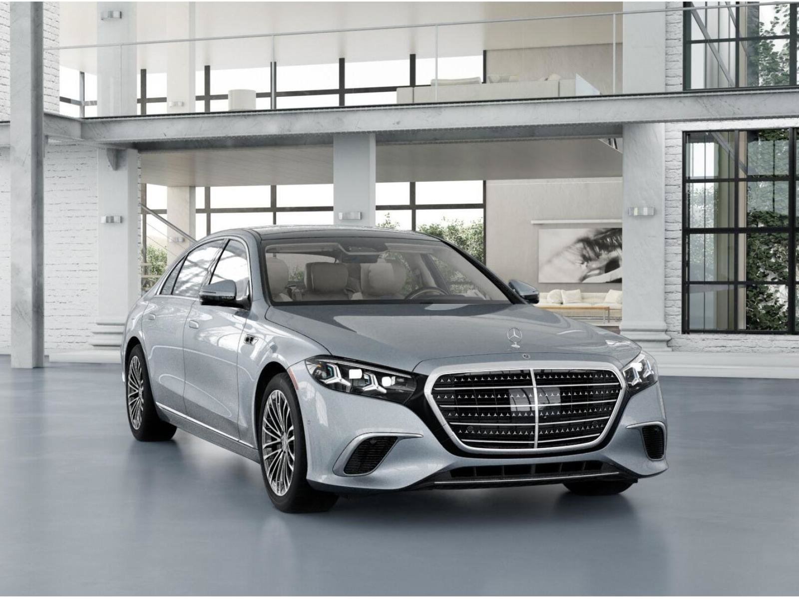 New 2027 Cirrus Silver Metallic Mercedes-Benz S 580 4MATIC® Sedan image 9