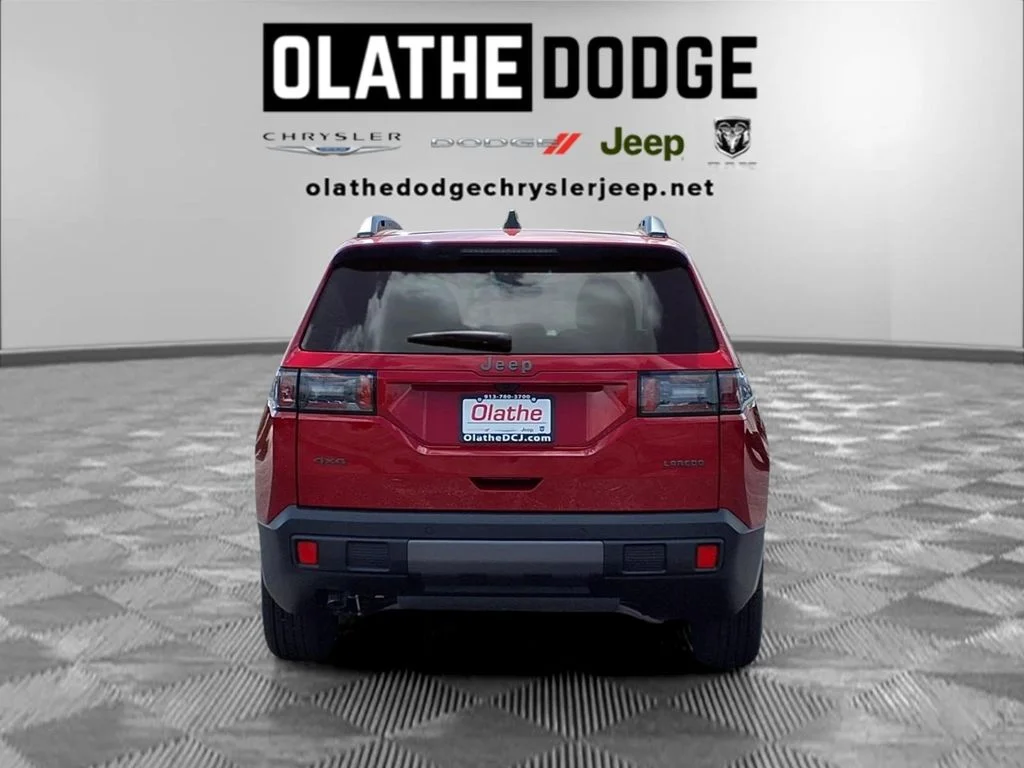 New 2026 Red Hot Pearl-Coat Exterior Paint Jeep Laredo image 26