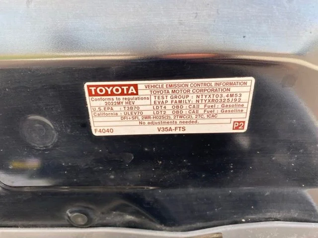 Used 2022 Black Toyota Platinum image 29