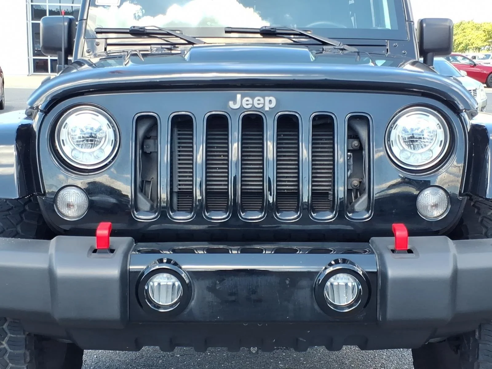 Used 2017 Black Clearcoat Jeep Smoky Mountain image 14